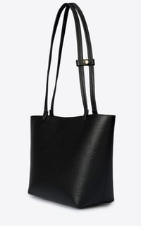 Image 3 of Leather Tote Bag – Black