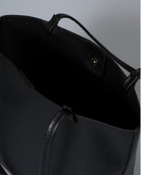 Image 4 of Leather Tote Bag – Black
