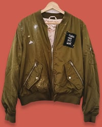 Image 3 of  VINTAGE TIGER ¥ BOMBER JACKET ¥ UNISEX ¥ UPCYCLED ¥ IBIZA