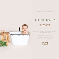 JULY 26TH - SITTER SESSION