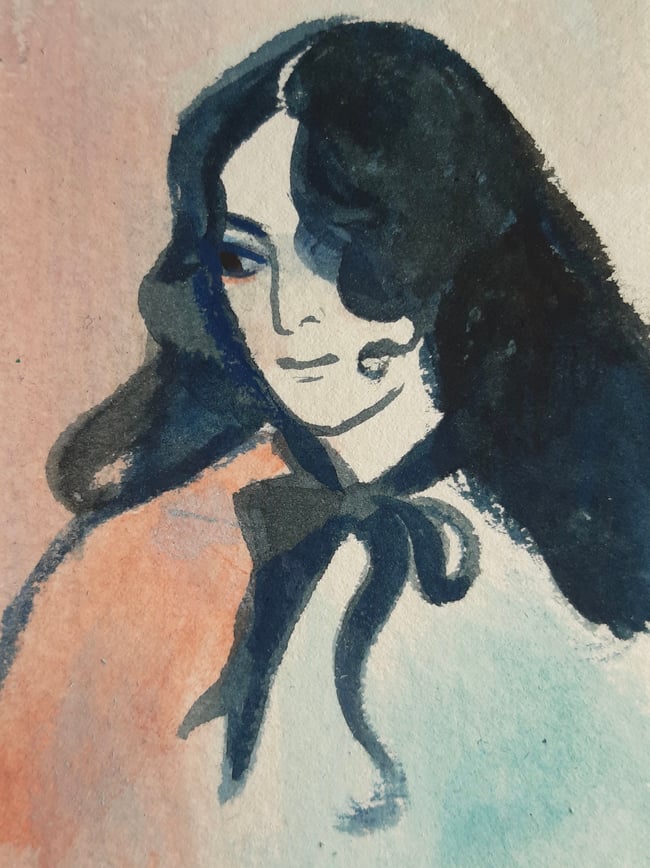 Simone ~ original painting