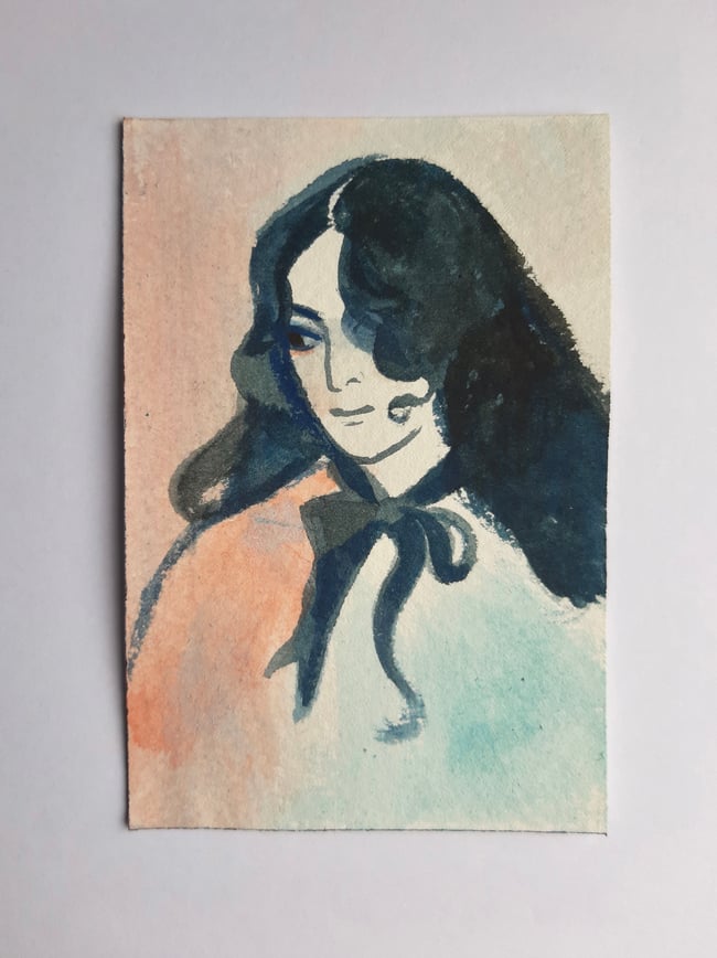 Simone ~ original painting