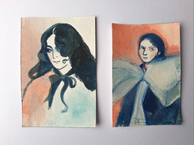 Simone ~ original painting