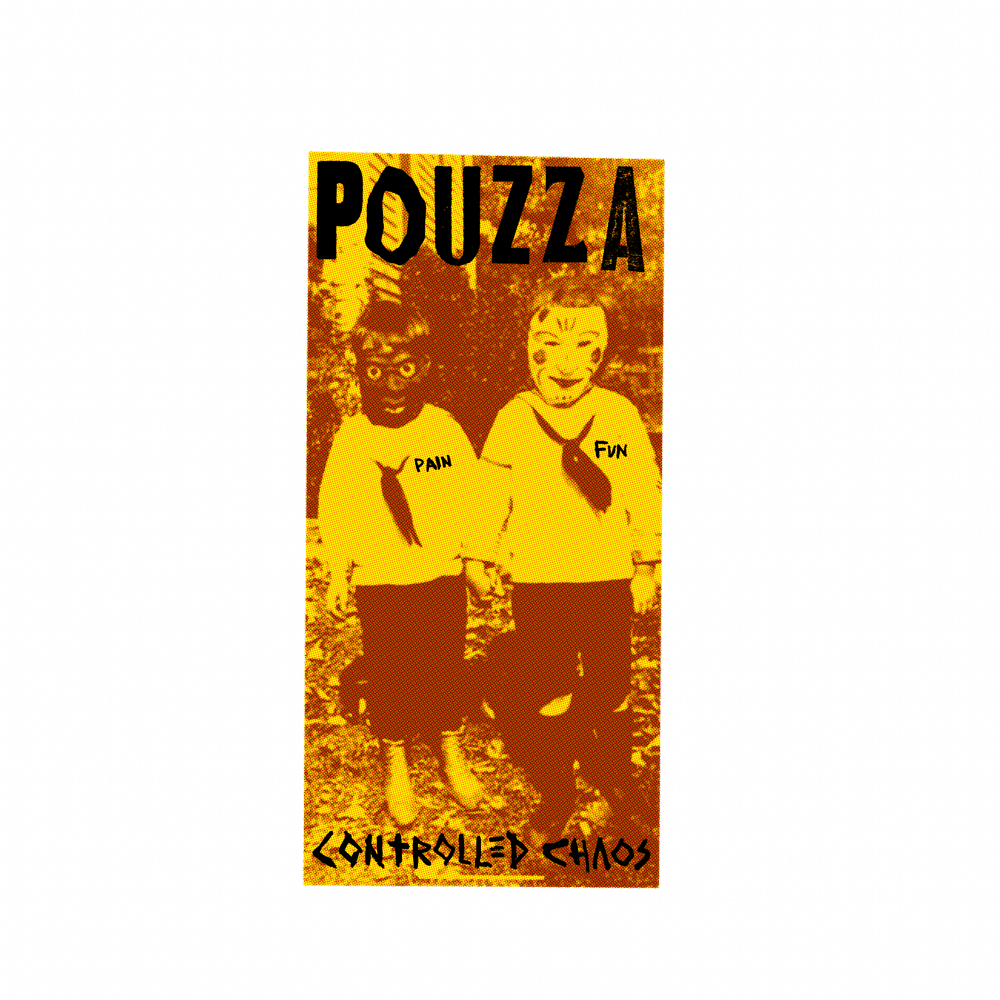 Image de Pouzza " Controlled Chaos" Sticker / Collant.