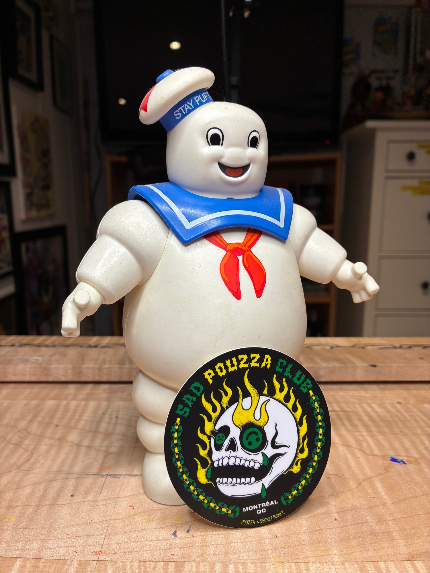 Image de "Sad Pouzza Club" Sticker / Autocollants