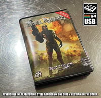 Image 1 of Steel Ranger + Hessian C64 USB tape [LIMITED EDITION]
