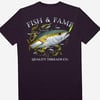 Yellowtail & Iron Tee (W)