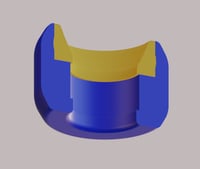 Image 4 of DIY fingerboard wheel 3d models (ring lock edition)