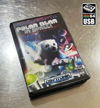 Image 1 of POLAR BEAR IN SPACE! C64 USB tape [LIMITED EDITION]