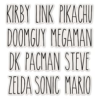 Image 1 of Play Dunn Sticker/Magnet Sets (11 Pieces)