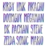 Image 3 of Play Dunn Sticker/Magnet Sets (11 Pieces)