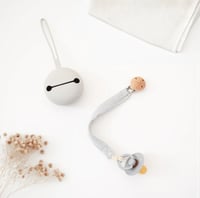 Image 7 of Playground Pacifier Dummy Clip Chain Multiple Colours