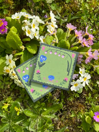 Bloc-note fleuri