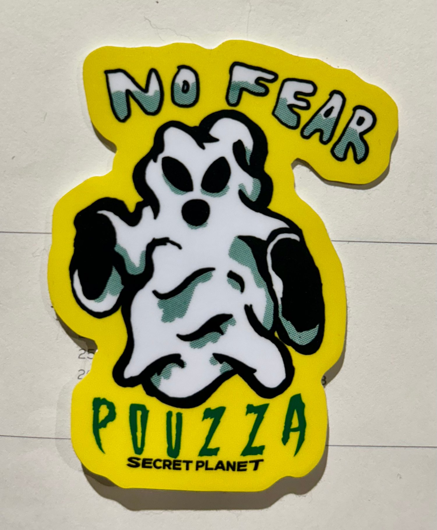Image of " No Fear Fantôme " Sticker / Collant
