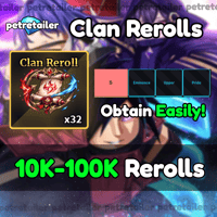 Image 1 of 10K-100K Clan Rerolls