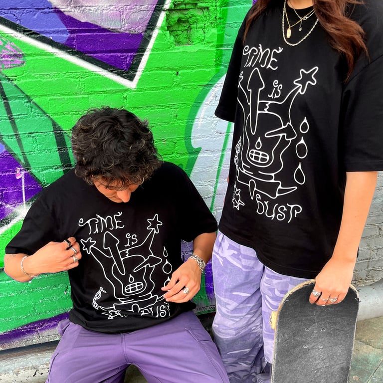 Time is Dust ✶ T-shirt Image 2