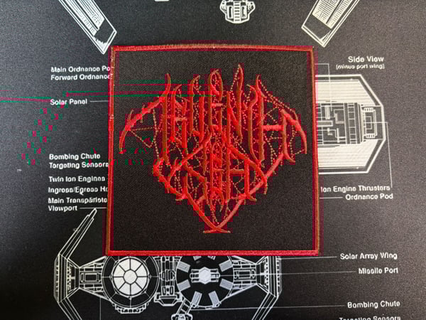 Image of Death Metal Logo Patch