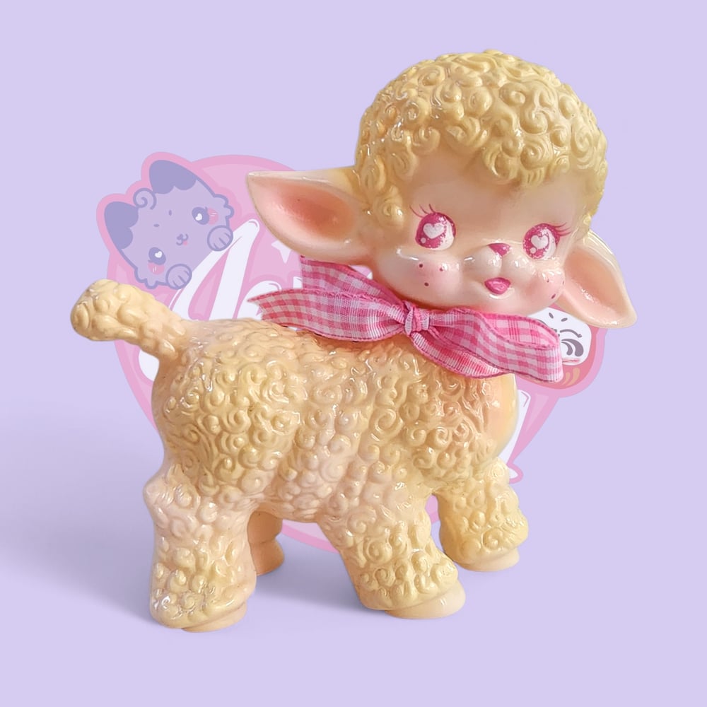 Image of Vintage Lamb yellow