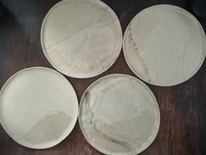 Image of Assiette à dessert marbrée