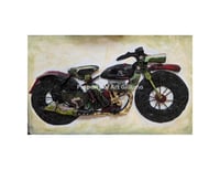 Motorcycle - 56"x36" framed