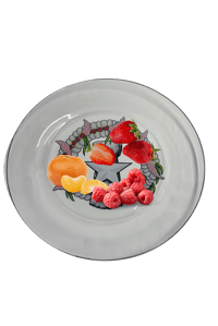 Image 2 of CNMI Seal Glass Dinner Plate Set – 4 Piece (10.6”)