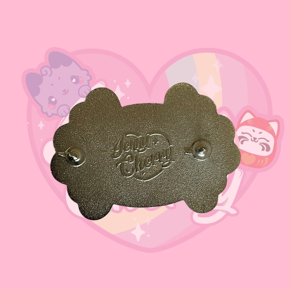 Image of Chubby Cat, Tito the Axolot & Sakura enamel pins