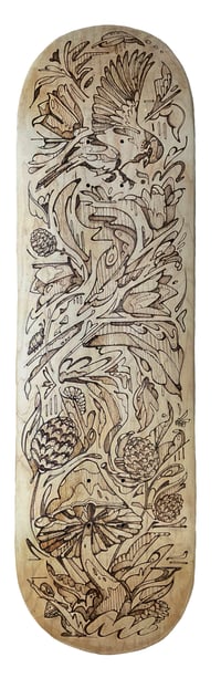 Image 1 of Seasons Skate Deck Pyro 