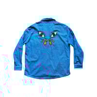 Image 1 of Veste en jean bleu - Yeux