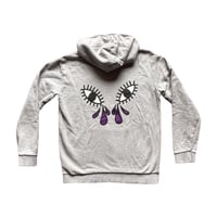 Image 1 of Hoodie Adidas - Yeux violet