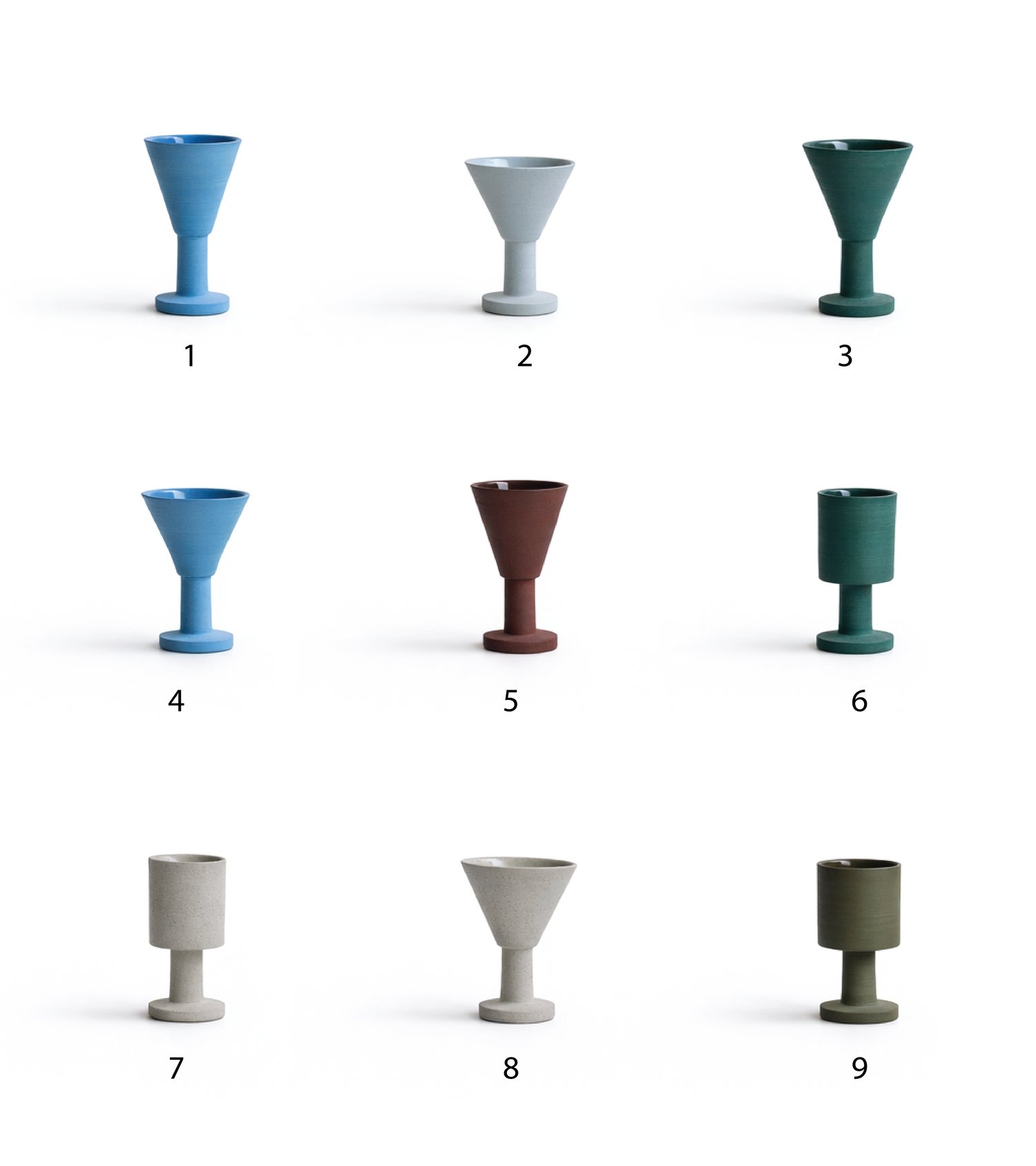 Image of Goblets / Various Shades