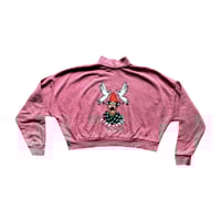 Image 1 of Sweat crop col zip - Colombes