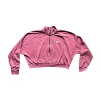 Image 2 of Sweat crop col zip - Colombes