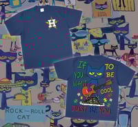 Image 2 of Pete the Cat Astros Autism Awareness 2.0 **Sale**
