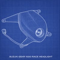 2017+ Suzuki GSX-R1000 Race Headlight