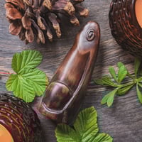 Image 2 of Moon-Gazing Hare Amulet (DAM711)