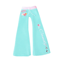 Image 1 of CANDY AQUA VACA TRACKSUIT PANTS