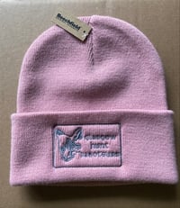 Image 1 of Dusky pink Beanie, original cuffed