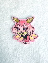 Chibi Moth Vinyl Stickers