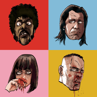 IS THIS SOME KINDA...PULP FICTION