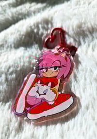 Image 2 of Glittery Double-sided Amy Panty Charm!