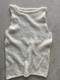 Image 2 of Sia Alpaca Mohair Tank — off white 