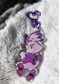 Image 3 of Glittery Double-sided Blaze Panty Charm!