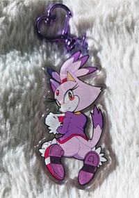 Image 1 of Glittery Double-sided Blaze Panty Charm!