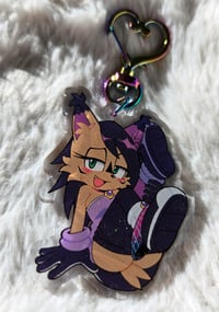 Image 2 of Glittery Double-sided Nicole Panty Charm!