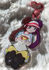 Image 3 of Glittery Double-sided Rosa Panty Charm!