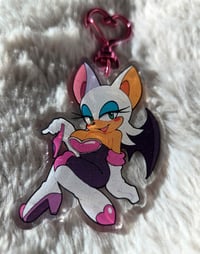 Image 1 of Glittery Double-sided Rouge Panty Charm!