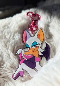 Image 2 of Glittery Double-sided Rouge Panty Charm!