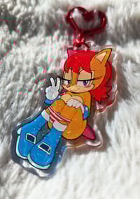 Image 2 of Glittery Double-sided Sally Panty Charm!