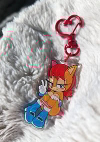 Image 1 of Glittery Double-sided Sally Panty Charm!