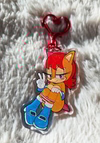 Image 3 of Glittery Double-sided Sally Panty Charm!